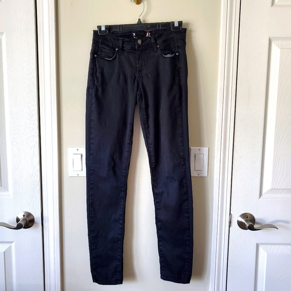 PAIGE Denim - Ultra skinny black jeans